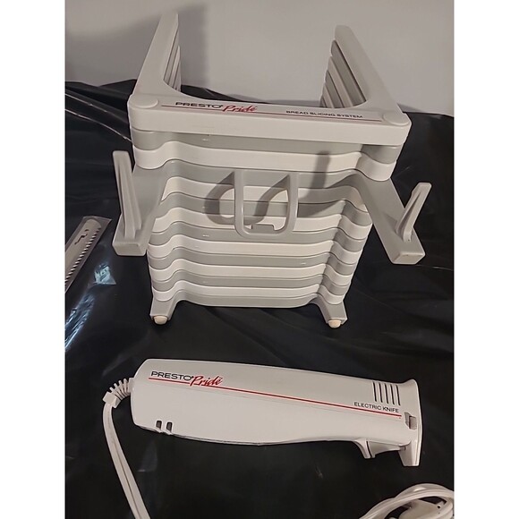 Presto Pride Bread Slicing System With Slicing Guide And Electric Knife - Picture 6 of 6